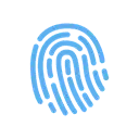 Fingerprint cartoon animated emoji