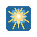 Fireworks cartoon animated emoji
