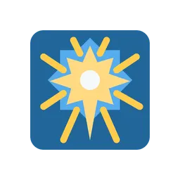 Fireworks animated emoji