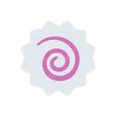 Fish cake with swirl cartoon animated emoji