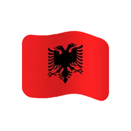 Flag: Albania animated emoji