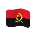 Flag: Angola cartoon animated emoji