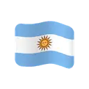 Flag: Argentina cartoon animated emoji