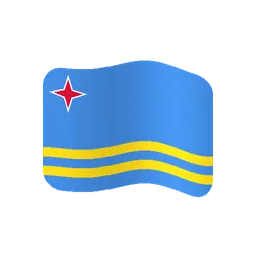 Flag: Aruba animated emoji