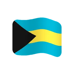 Flag: Bahamas animated emoji