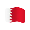 Flag: Bahrain cartoon animated emoji