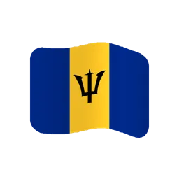 Flag: Barbados animated emoji