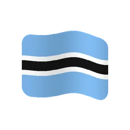 Flag: Botswana animated emoji