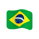 Flag: Brazil cartoon animated emoji