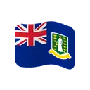 Flag: British Virgin Islands cartoon animated emoji