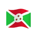 Flag: Burundi cartoon animated emoji