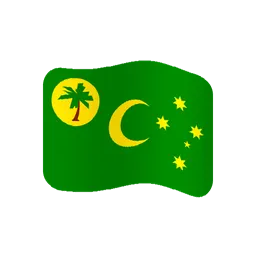 Flag: Cocos (Keeling) Islands animated emoji