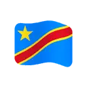 Flag: Congo - Kinshasa cartoon animated emoji