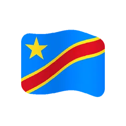 Flag: Congo - Kinshasa animated emoji