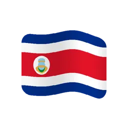 Flag: Costa Rica animated emoji