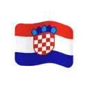 Flag: Croatia cartoon animated emoji