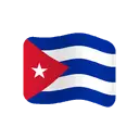 Flag: Cuba cartoon animated emoji