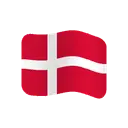 Flag: Denmark cartoon animated emoji