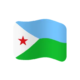 Flag: Djibouti animated emoji