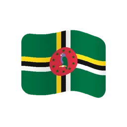 Flag: Dominica animated emoji
