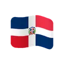Flag: Dominican Republic cartoon animated emoji