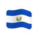Flag: El Salvador cartoon animated emoji