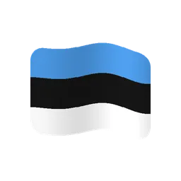 Flag: Estonia animated emoji