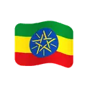 Flag: Ethiopia cartoon animated emoji