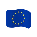 Flag: European Union cartoon animated emoji