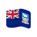 Flag: Falkland Islands cartoon animated emoji
