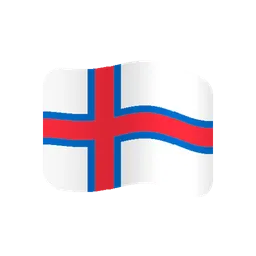 Flag: Faroe Islands animated emoji