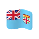 Flag: Fiji cartoon animated emoji