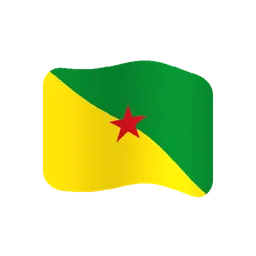 Flag: French Guiana animated emoji