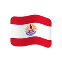 Flag: French Polynesia cartoon animated emoji