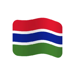 Flag: Gambia animated emoji