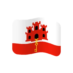 Flag: Gibraltar animated emoji