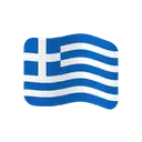 Flag: Greece cartoon animated emoji