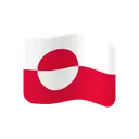 Flag: Greenland cartoon animated emoji