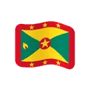 Flag: Grenada cartoon animated emoji