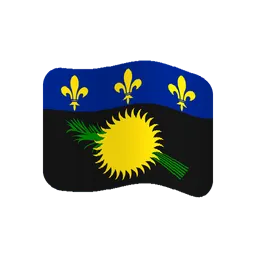 Flag: Guadeloupe animated emoji