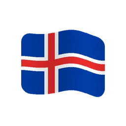 Flag: Iceland animated emoji