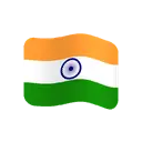 Flag: India cartoon animated emoji