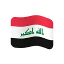 Flag: Iraq cartoon animated emoji