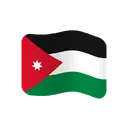 Flag: Jordan cartoon animated emoji