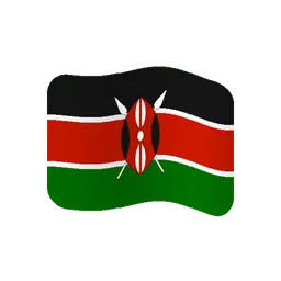 Flag: Kenya animated emoji