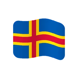 Flag: Åland Islands animated emoji