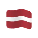 Flag: Latvia cartoon animated emoji