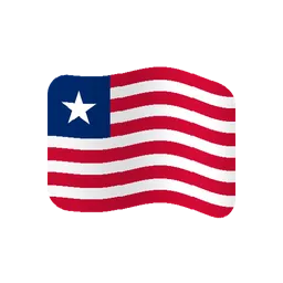 Flag: Liberia animated emoji