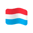 Flag: Luxembourg cartoon animated emoji