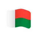 Flag: Madagascar cartoon animated emoji